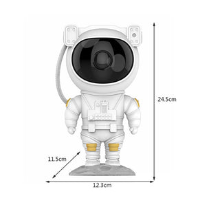 Astronauta Luminária Projetor De Luz Estrela Galáxia Nebulosa