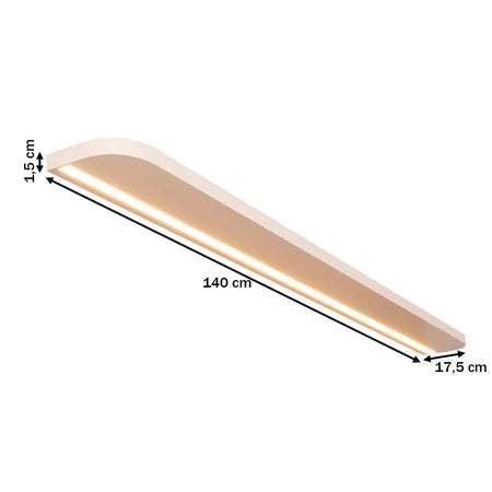 Prateleira com Led 32828 Off White